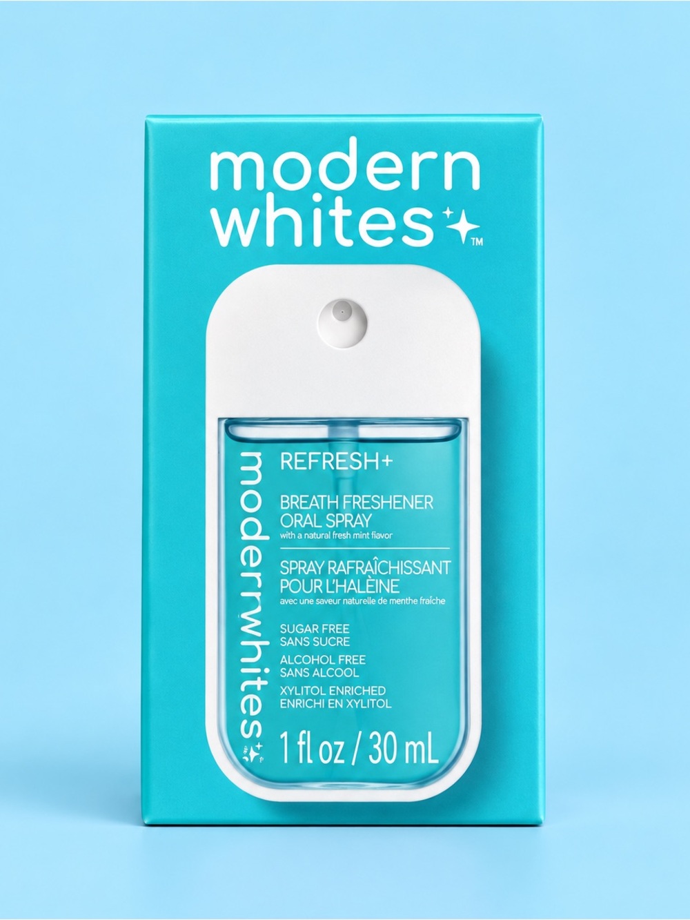 Modern Whites Refresh+ Breath Freshener Oral Spray